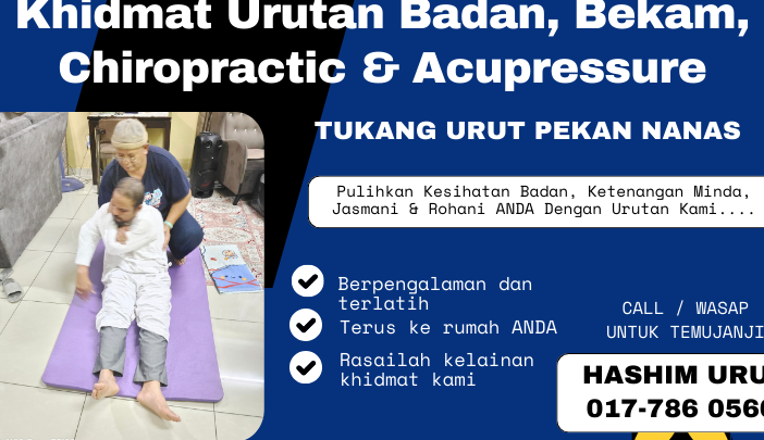 Berbekam, Urut dan Chiropractic 1 berbekam urut dan chiropractic